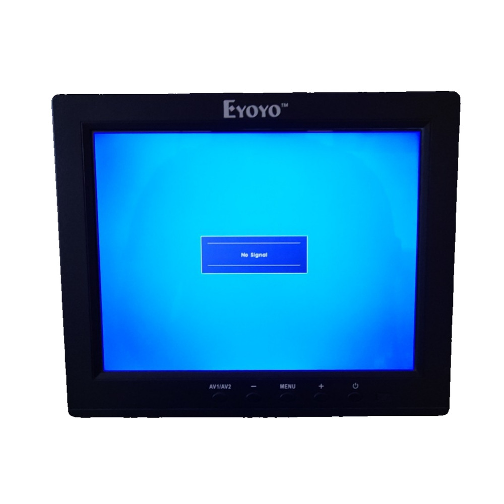 Eyoyo 8" TFT LCD Monitor HDMI AV BNC VIR USB Input Color Screen For CCTV Camera
